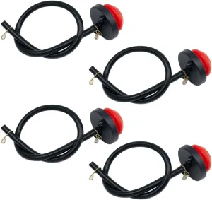 570682A Primer Bulb with Fuel Line Snowblower Parts replacment 951-10639A 570682 321802A 951-10639A 056-200 951-10888A Fits for M-TD;/Tecu-mseh/S-tensSnowblower Parts(4pcs)