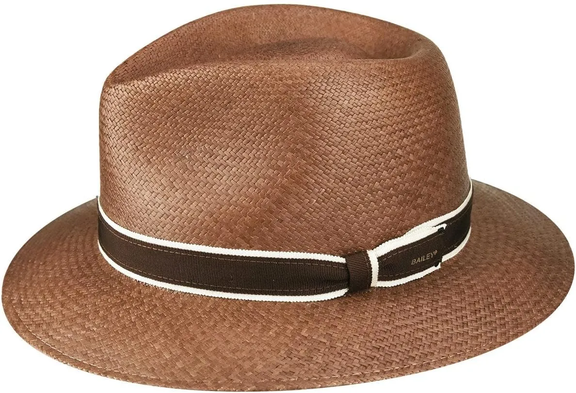 Bailey of Hollywood Brooks Panama Fedora - Mushroom/S Mushroom, Small