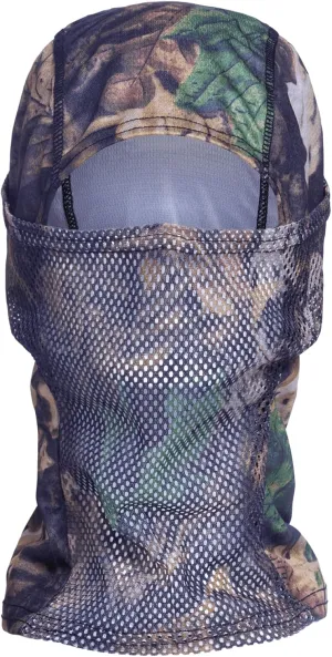 Camo Balaclava Mesh Face Mask - Lightweight Turkey Hunting Face Cover for Men & Women - Hunting, Fishing, Skiing