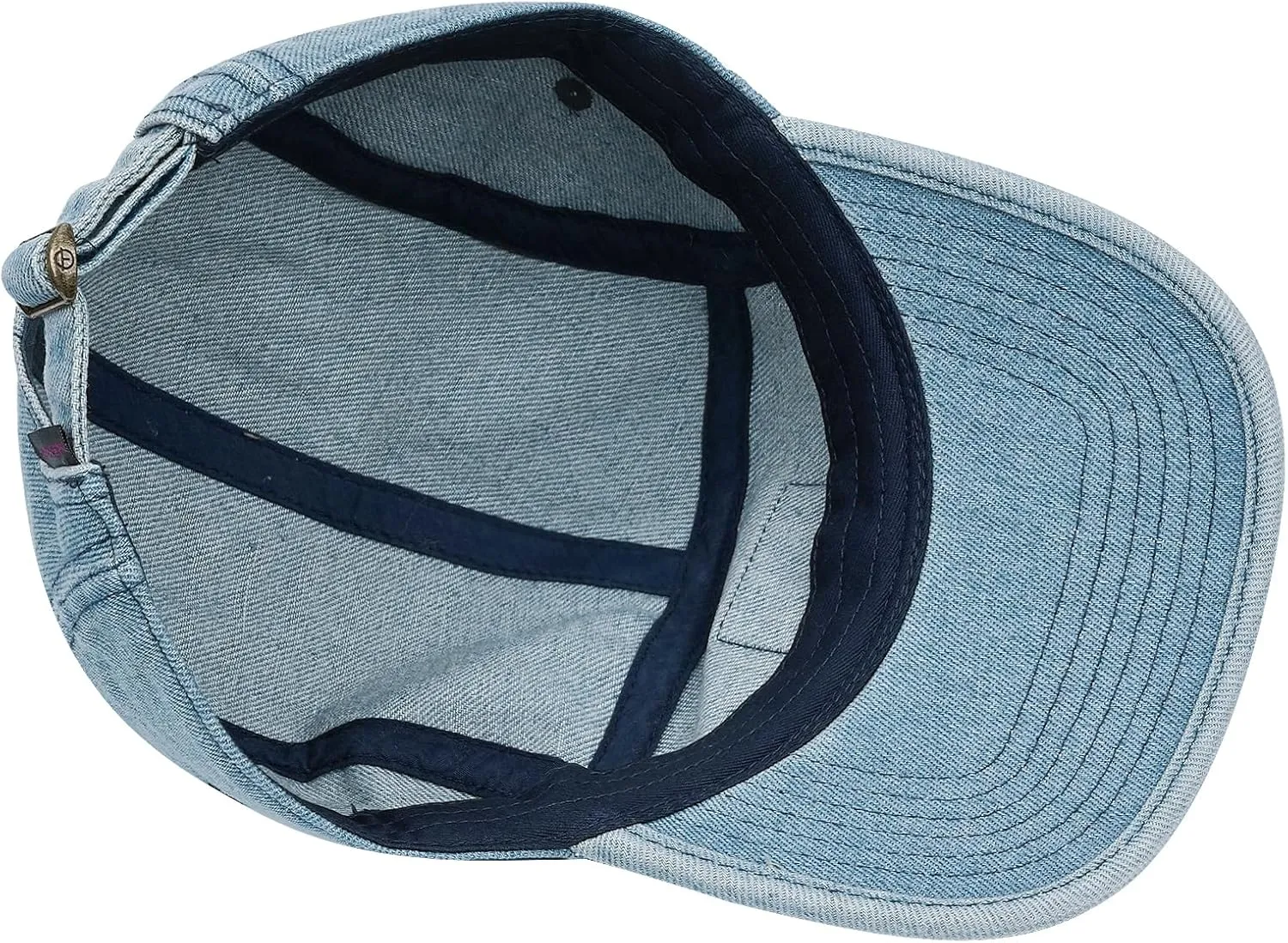 Croogo 5 Panel Baseball Cap Denim Cotton Dad Hats Classic Flat Bill Caps Casual Snapback Cap Vintage Cityboy Style Camp Cap
