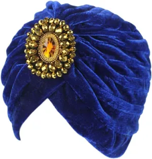 Decou Twist Pleated Hair Wrap Stretch Turban 0545