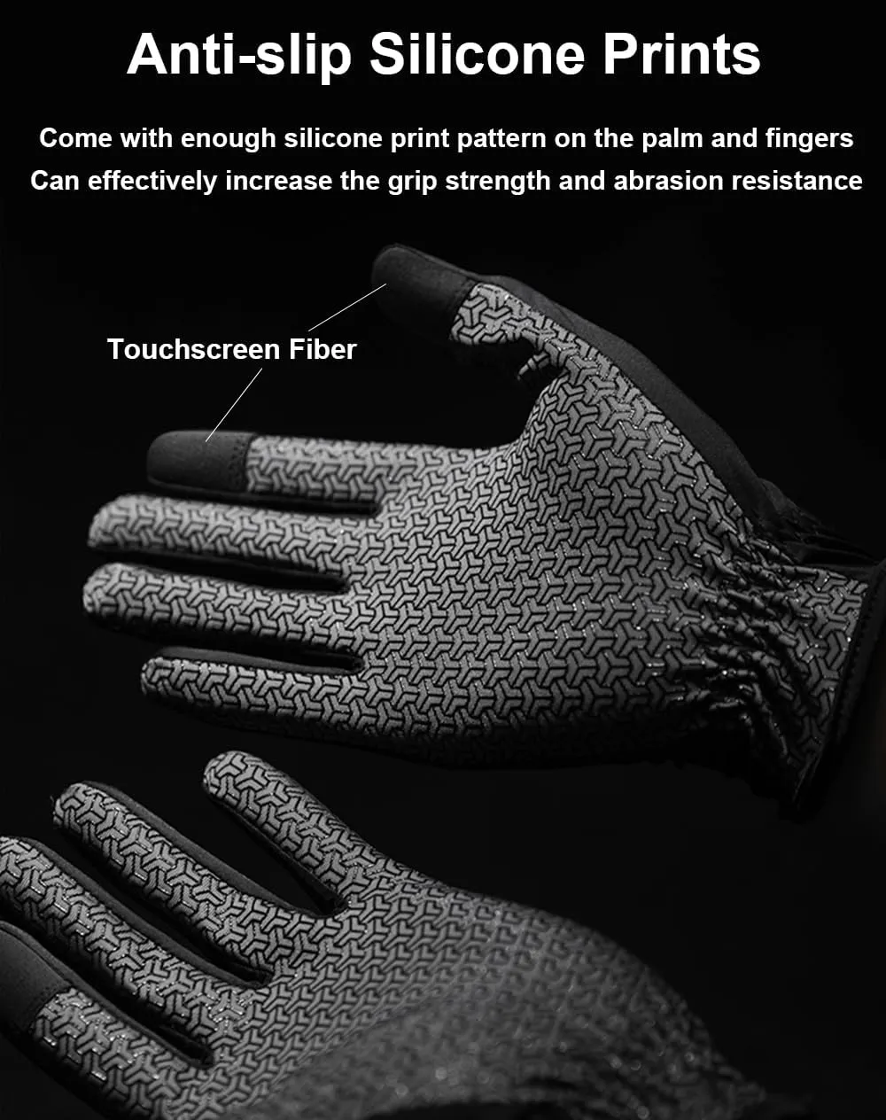 Full Finger Thin Hiking Gloves Women Men, Light Touchscreen UV Gloves for Hiking Running Workout Driving Women Men