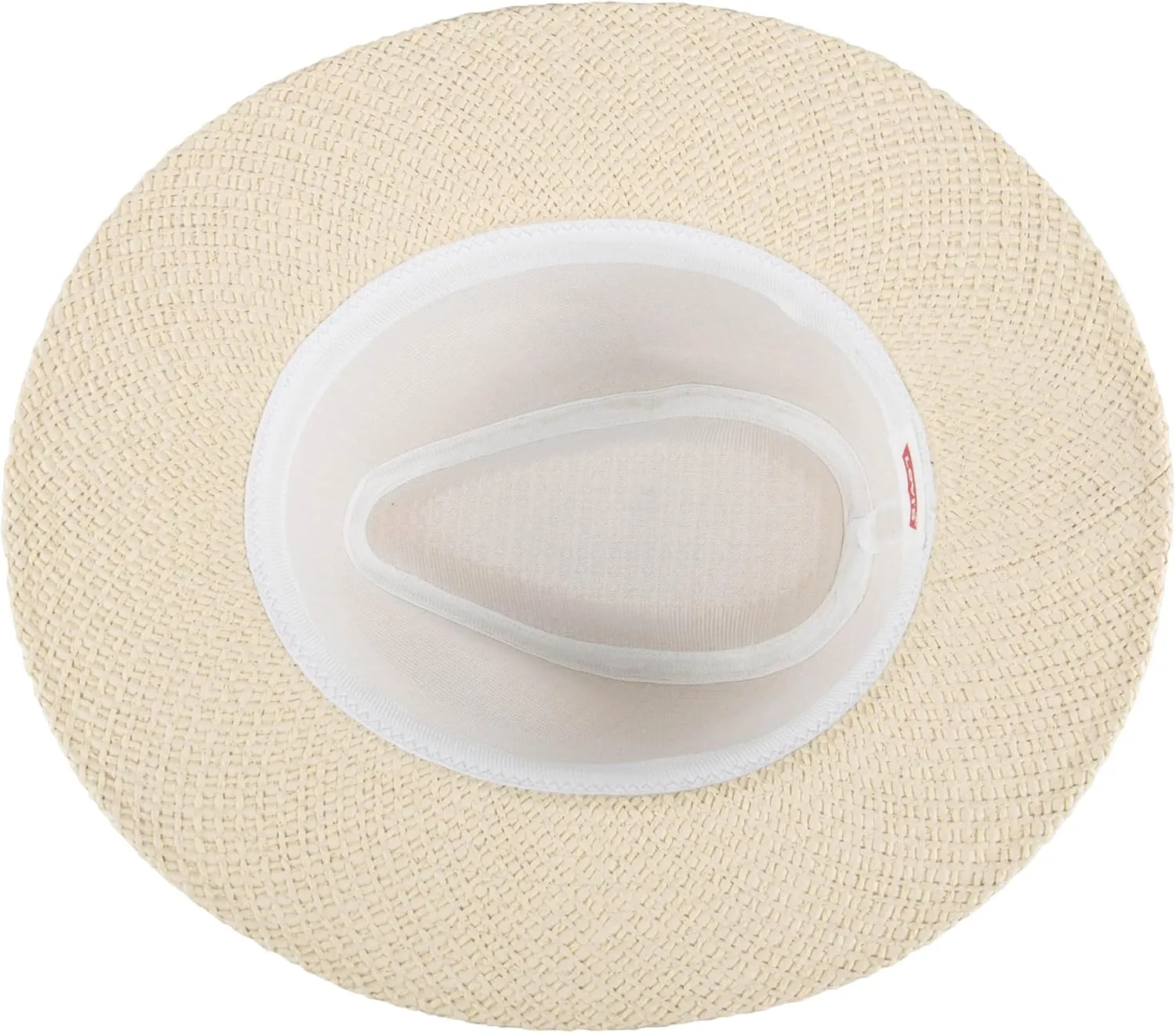 Levi's Men's Lightweight Straw Fedora Panama Hat