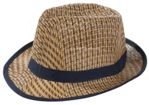 Straw Trilby Hat