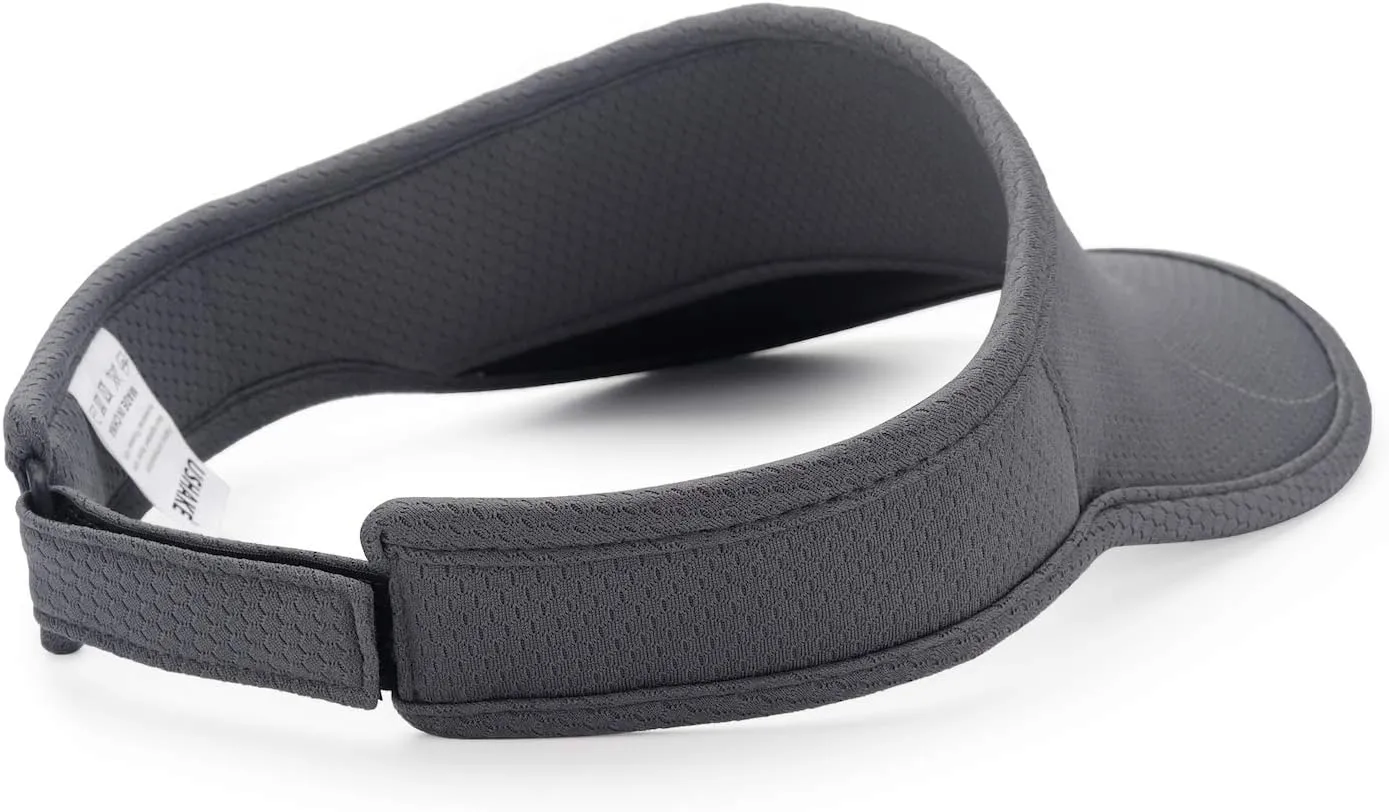 USHAKE Sports Sun Visor for Man or Woman in Golf Running Jogging Tennis Hiking