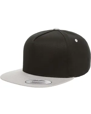 Y6007-Yupoong-BLACK/ SILVER